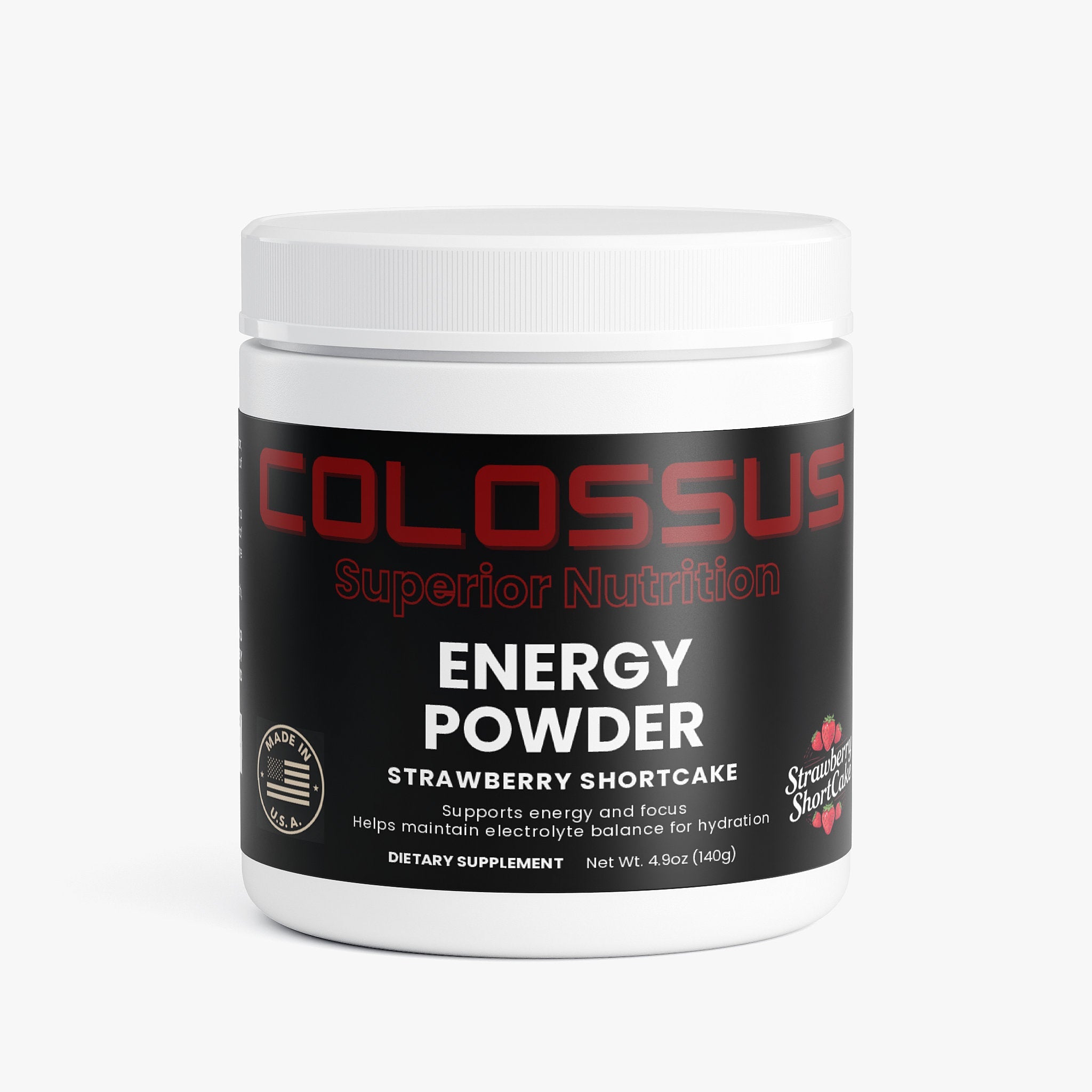 Strawberry Shortcake Energy Powder $22.99